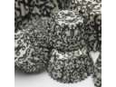 Mini muffinsform m/brokade - 100 stk. 